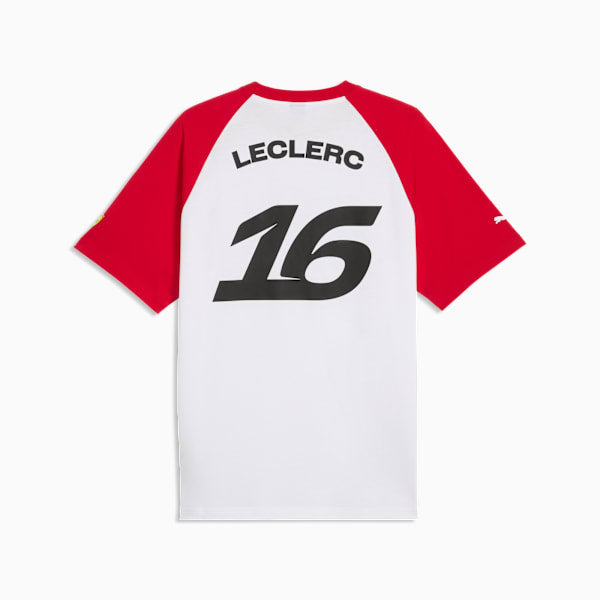 SCUDERIA FERRARI FW LECLERC TEE - Rosso Corsa