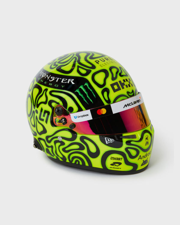 LANDO NORRIS 2025 USA MINI HELMET 1:5 Scale