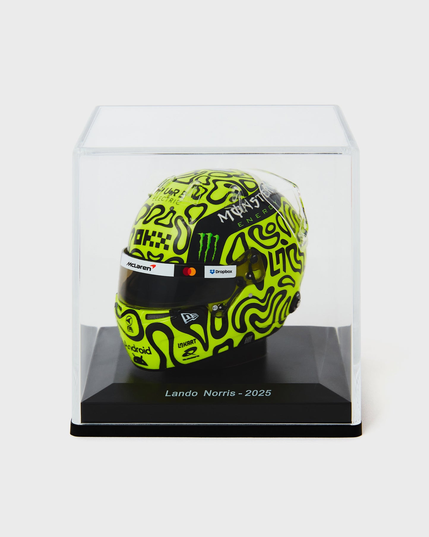 LANDO NORRIS 2025 USA MINI HELMET 1:5 Scale
