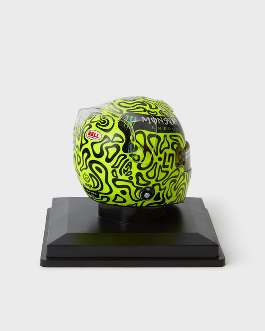 LANDO NORRIS 2025 USA MINI HELMET 1:5 Scale