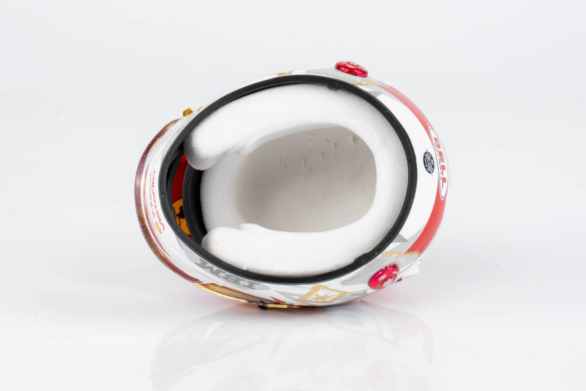 CHARLES LECLERC 2025 LAS VEGAS MINI HELMET 1:5 Scale