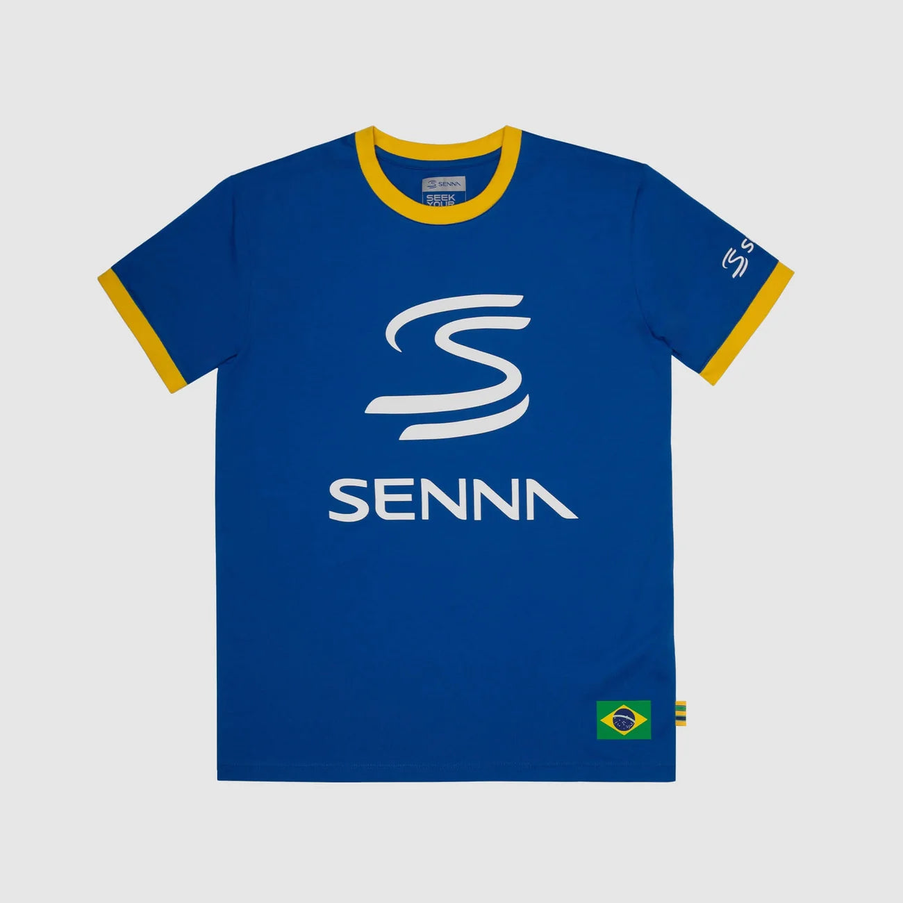 AYRTON SENNA LEGACY TEE BLUE
