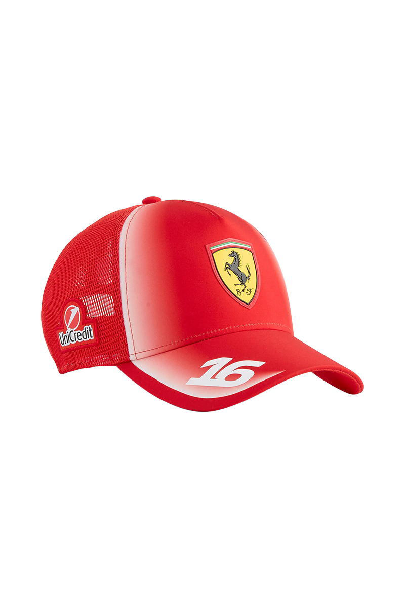 SCUDERIA FERRARI RP LECLERC TRUCKER CAP