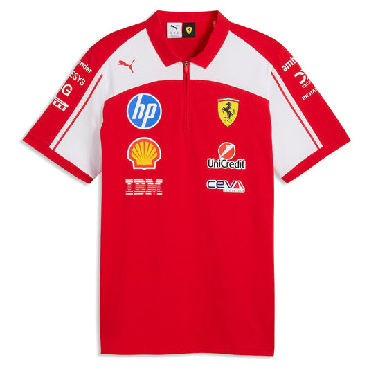 SCUDERIA FERRARI RP TEAM POLO Red